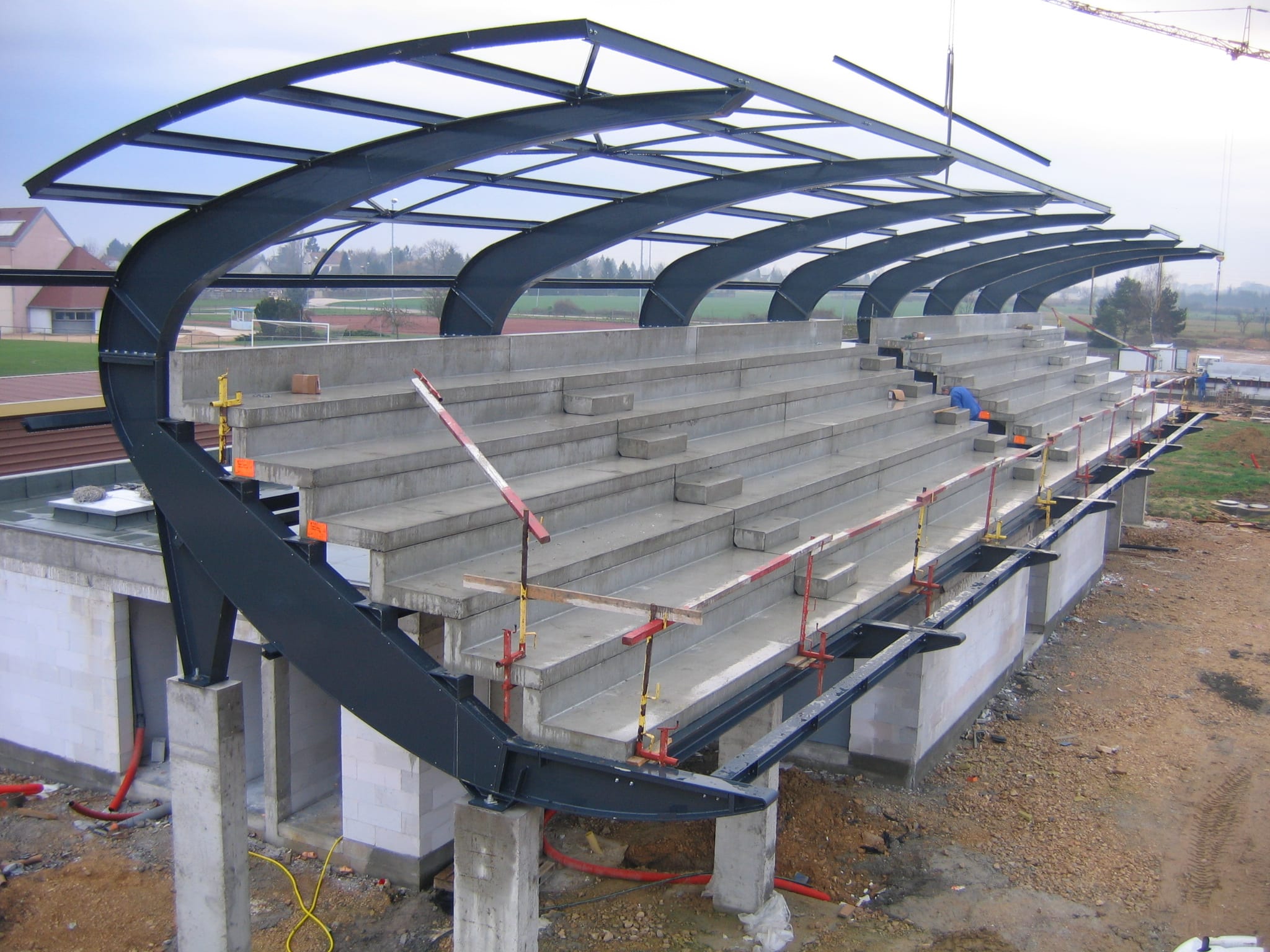 Tribunes métalliques